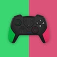 thumbnail image 2 of Manette de Jeu Sans Fil Joystick à Vibration Contrôleur de Jeu Compatible Bluetooth de Remplacement pour pour Switch; Manette à Vibration; Nintendo Switch, Vert Rose, 2 of 10