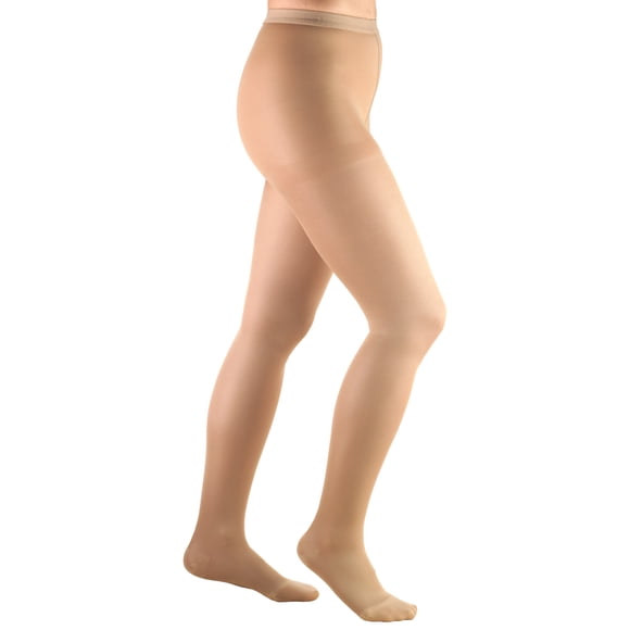 Truform Pantyhose: 20 - 30 mmHg, Beige, X-Large