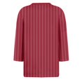 thumbnail image 4 of UPPADA Chandails à Manches 3/4 pour Femmes Mode Tendance Hauts Décontractés Col Rond Chandail Ample Confortable Doux Blouses Grande Taille Coupe Ample T-Shirts Décontractés Vêtements au Coude Hauts à Manches 3/4 pour Femmes Aubaines, 4 of 5