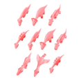 thumbnail image 3 of 10 Pieces Dinosaur Finger s Party Bag Fillers Flying Games for Carnival Pink, 3 of 9