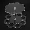 thumbnail image 4 of 2X Detachable 8 Holes Acrylic Ice Cream Cone Holder Stand, 4 of 7