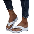 thumbnail image 4 of Sandales Décontractées de Mode pour Femmes, Sandales de Plage d'Extérieur, Pantoufles Compensées de Plage, 4 of 9