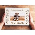 thumbnail image 2 of Darling Souvenir Made With Love Engraved Table Top Photo Frame Wooden In Loving Memory Of Quotes White Picture Frame Gift For Brothers Day, 4x6 Inches Horizontal Photo Size, 2 of 6