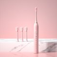 thumbnail image 1 of LSLJS Electric Toothbrush, Electric Toothbrush with 4 Brush Heads, Smart 6-speed Timer Electric Toothbrush IPX7, Electric Toothbrush, 1 of 6