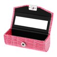 thumbnail image 3 of lionlar Étui en Cuir pour Rouge à Lèvres Boîte de Rangement avec Miroir pour Sac à Main Rouge Rose, 3 of 5
