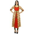 thumbnail image 1 of Bimba Womens A-Line Cotton Kurti Designer Ladies Kurta Indian Dress Custom Clothing, 1 of 7