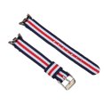 thumbnail image 2 of Sport Strap Canvas Sport Band Adjustable Vintage Watch Strap Compatible for Mi Band 8 5 Stripes, 2 of 14