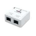 thumbnail image 1 of Cat5e Surface Mount 2 ports, 1 of 1