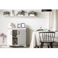 thumbnail image 3 of South Shore Farnel 2-Door Storage Cabinet, in Pure White, 3 of 15