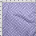 thumbnail image 4 of oneOone Viscose Chiffon Dark Blue Fabric Geometric Sewing Craft Projects Fabric Prints by Yard 42 Inch Wide, 4 of 4