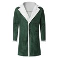 thumbnail image 3 of EGNMCR Jackets for Men Men Winter Warm Turndown Neck Softshell for Windproof Soft Coat Jacket, 3 of 7