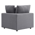 thumbnail image 4 of Modway Commix Sunbrella Outdoor Patio Furniture Loveseat, Gray, 4 of 10