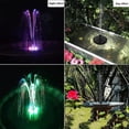 thumbnail image 3 of 3.5W Solar Fountain Pump, 3.5W Solar Bird Bath Fountain Pump Colorful LED Lights Quiet  for Swimming Pool, 3 of 7