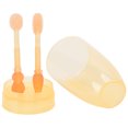 thumbnail image 4 of Toddler Toothbrush, Silicone Infant Toothbrush Soft  For 0-3 Years Old, 4 of 8