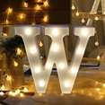 thumbnail image 3 of Daisyyozoid Alphabet LED Letter Lights Light Up Standing Hanging W, 3 of 3