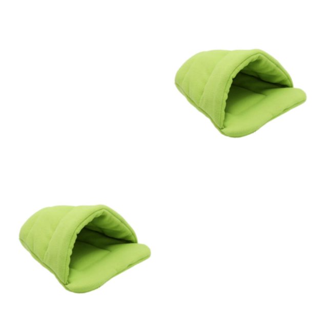 Baohd Slipper Shape Cat House Easy To Clean And Suitable For All Breeds Cute green XS,> 2Set