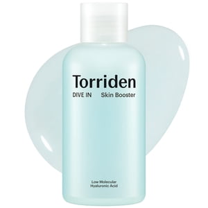 TORRIDEN DIVE-IN Low-Molecular Hyaluronic Acid Skin Hydrating Booster 6.76 fl oz | Facial Essence Dry, Sensitive Skin | Alcohol-free, Fragrance-free, No Colorants | Vegan, Clean, Cruelty-Free