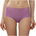 thumbnail image 2 of cfhntfmh Women's Seamless Briefs Mid Rise Seamless Full Coverage Underwear Comfort Breathable Workout Panties, 2 of 4