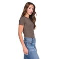 thumbnail image 4 of George Women's Rib Crew-Neck T-Shirt, 4 of 6
