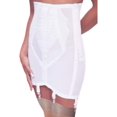 thumbnail image 1 of Rago Womens Extra Firm Shaping Open Bottom Girdle, 4X38, White, 1 of 4