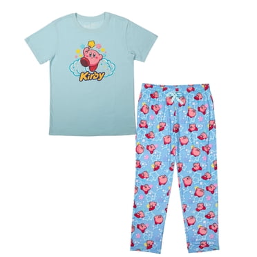 Kirby Ensemble de Pyjama de Détente et de Sommeil pour Femmes Star Rod
