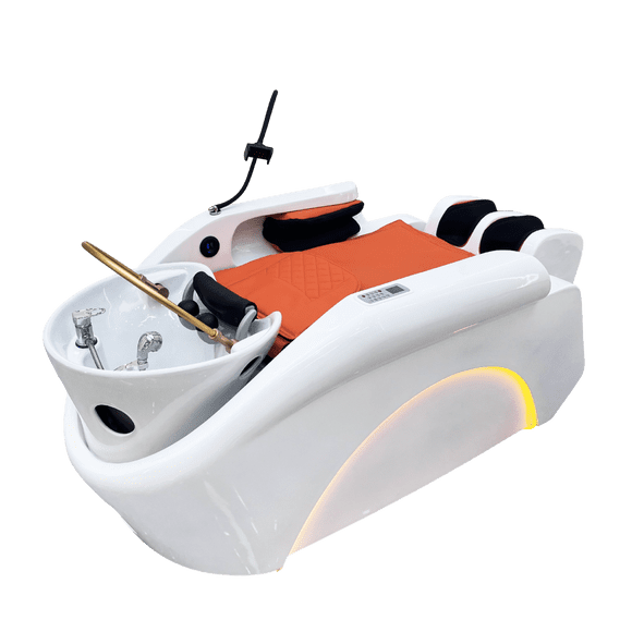 Gen'C Béauty Professional Luxury Electric Head Therapy SPA and Shampoo Bed/Head SPA Bed with Massage Function