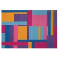 thumbnail image 1 of Tapis rectangle amusant pour enfant Puzzle couleurs multicolore nylon, 1 of 2