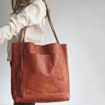 thumbnail image 3 of Sac Fourre-Tout en Cuir PU Souple Mode pour Femmes, Décontracté, Grande Capacité, Sacs à Main, 3 of 9