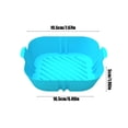 thumbnail image 3 of Yhmxh Heat Tolerant Flexible Baking Pan For Fryers And Ovens Nonstick Easy To Clean Kitchen Accessory Home and Kitchen kitchen Accessories kitchen Essentials, 3 of 5