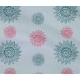 thumbnail image 4 of oneOone Cotton Flex Fabric Spiral & Floral Block Print Fabric By The Yard 40 Inch Wide, 4 of 4