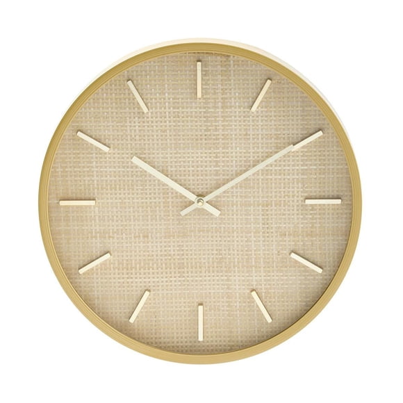 Horloge Anko Rotin, Natural
