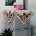 thumbnail image 3 of Bgsha Nappe Brodée Vintage Rurale en Dentelle Florale Housse de Table Décoration de Mariage, 3 of 7