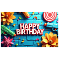 thumbnail image 3 of Colorful Arcade Themed Happy Birthday Banner Backdrop Party Decorations for Birthday Party Gaming Themed Events Photography Props Photo Booth Setups, 3 of 4