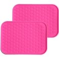 thumbnail image 1 of DAMAIE 2pcs Silicone Dish Drying Mat Mat Heat & Resistant Mat Easy Clean Dishwasher Safe Eco-Friendly, 1 of 4