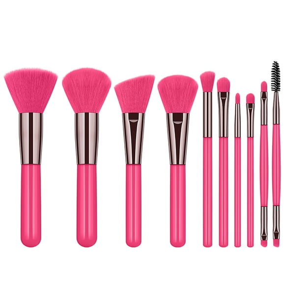 EGNMCR Makeup Brushes Makeup Brush Makeup Tool Set Big Brush Beauty Brush 10pcs Makeup brush