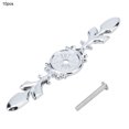 thumbnail image 2 of Qiilu Door Handle Back Plates Cabinet Handle Back Plate Zinc Alloy For Home Office, 2 of 7