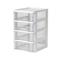 thumbnail image 1 of Plastic Storage Drawers Organizer Desktop Storage Box, Transparent Small Drawer Desk, Plastic Mini Storage Box, Rabbit Stationery Storage Box Small Drawers Organizer Storage, 1 of 3