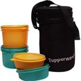 thumbnail image 1 of TP-990-T186 Tupperware Executive Lunch (Including Bag) With Small Bowls and Large Bowls allows you to Pack a Complete Lunch, 1 of 6