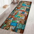 thumbnail image 1 of Non-Slip Floor Mat Absorbent Bathroom Mat Thickened Flannel Memory Foam Absorbent Pad Living Room Mat Living Room Print Home Mat Kitchen Entrance Rug, 1 of 4
