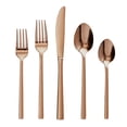 thumbnail image 2 of Safdie & Co. Flatware Stainless Steel Palos Copper 20PC Set, 2 of 2