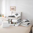 thumbnail image 5 of YST Rustic Farmhouse Grid Comforter Set, 7-Piece, Twin Size, Polyester, 5 of 5