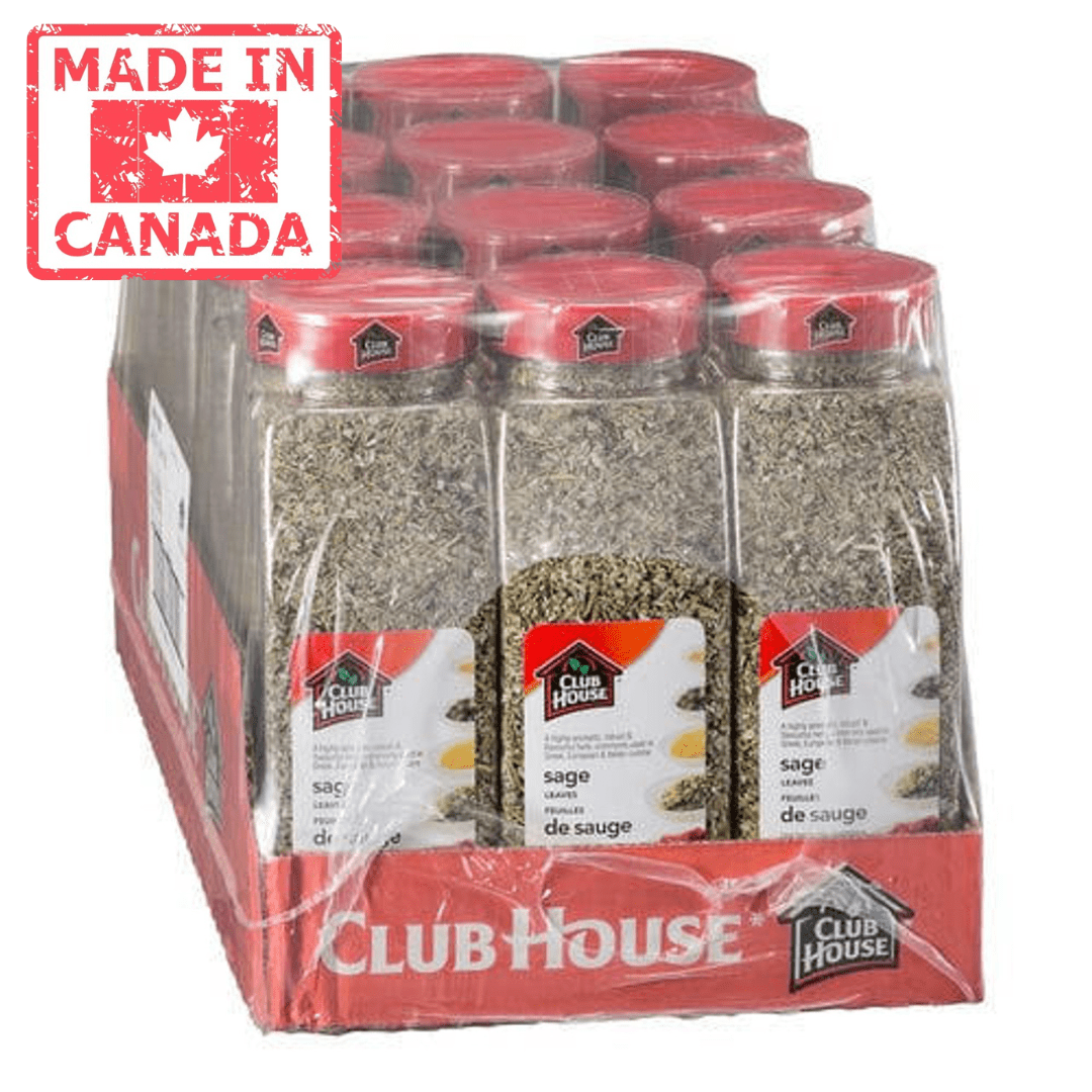 Clubhouse Sauge en Feuilles 180 g (0,4 Lb) (12/caisse)
