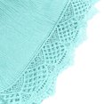 thumbnail image 4 of AherBiu Plus Size Bottom Shorts for Women Wide Leg Drawstring Elastic Waisted Comfy Loungewear Shorts, 4 of 5