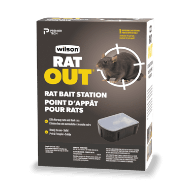 Wilson Rat Out Bait Station – Tamper-Resistant Rodent Control for Indoor & Outdoor Use