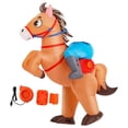 thumbnail image 2 of Esquirla Inflatable Costume Cute Ride on Horse Costume for Performance Parade Holiday, 2 of 8
