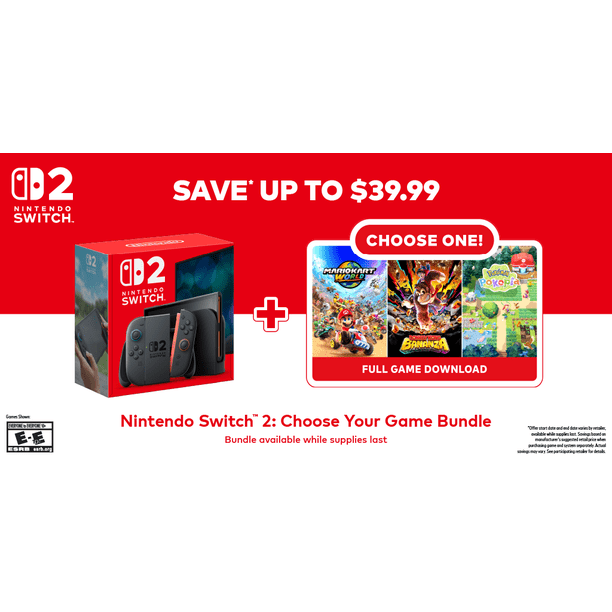Nintendo Switch™ 2: Choose Your Game Bundle - Walmart.ca