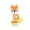 A, variant on Sensory Development Grip Pillow Toy with Bell and Teether - Gentle Kneading Stick and Hand Cranked Design for Youngster Play, Safe Material Multifunctional Activity Aid