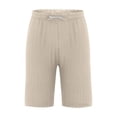 thumbnail image 4 of Diufon Men's Athletic Shorts Drawstring Waisted Outdoor Sport Shorts Spring Summer Hiking Shorts with Pockets, 4 of 6
