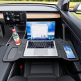 thumbnail image 1 of Car Laptop Desk Stand Foldable Anti-slip Food Tray Desk Diverse Functions For Fast Food Breakfast Compatible For Y / 3 Accessories, 1 of 6