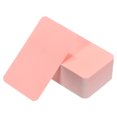 thumbnail image 1 of Unique Bargains 3.5' x 2' Blank Paper Business Cards Small Index Flash Cards Message Note Card, Pink 300 Pack, 1 of 5